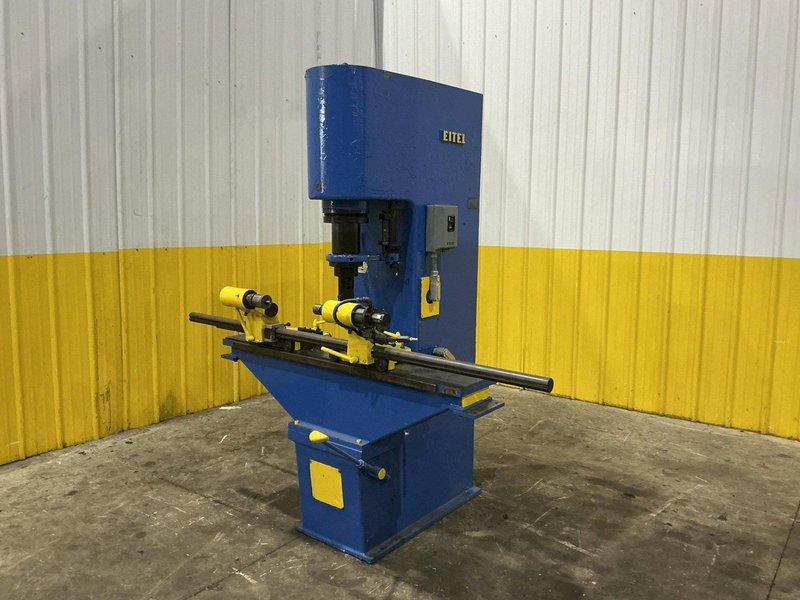 25 TON EITEL MODEL RP25 HYDRAULIC PRECISION STRAIGHTENING PRESS: YOBRO #25667