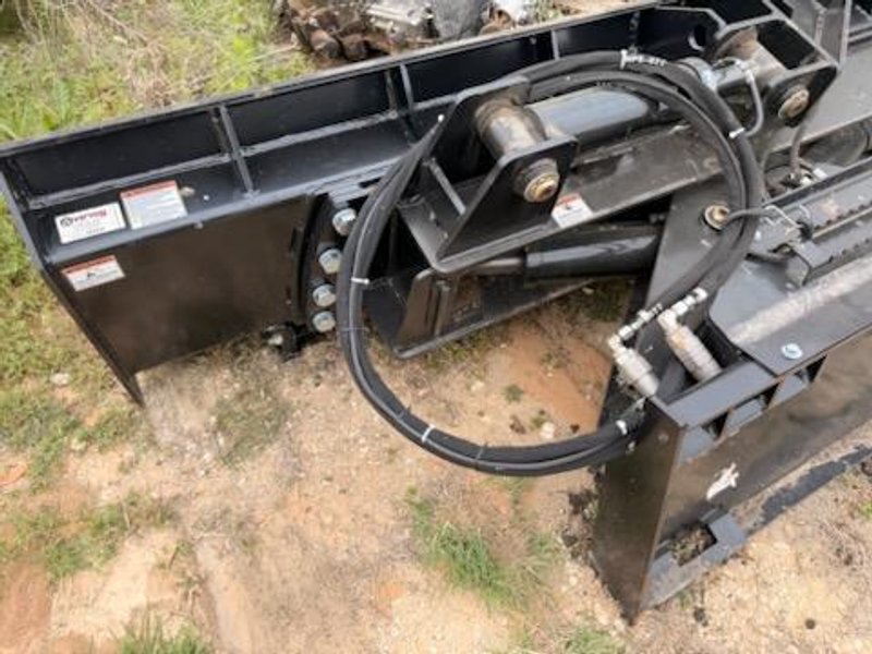 McLaren 84″ 6-Way Skid Steer Dozer Blade w/ Power Tilt, 2025 – Universal Quick Attach, Heavy-Duty Cutting Edge