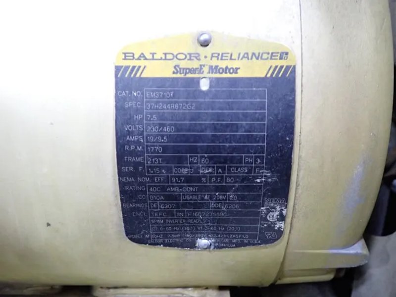 Ingersoll Rand (2) 7.5 Hp Air Compressor - 2-2475e7.5v-fp