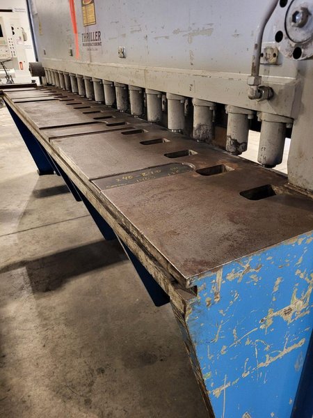 10′ X 1/2″ KRRAS RAS 3013 Hydraulic Shear, 2008