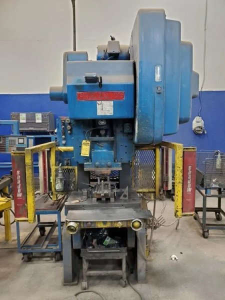 BLISS 45 TON OBI FLYWHEEL PRESS, STOCK# 14233J
