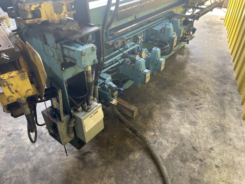 1.5'' X 0.188" PINES MODEL #1 HORIZONTAL HYDRAULIC TUBE BENDER, WITH DIAL-A-BEND CONTROLS: STOCK 15028