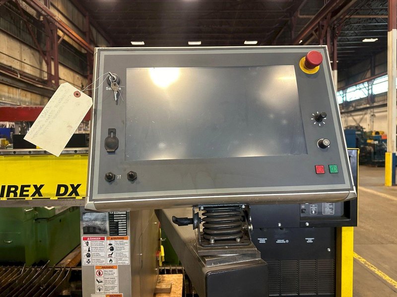 5' 6" x 21'6" ESAB MODEL #COMBIREX DX3000 GANTRY STYLE PLASMA CUTTING MACHINE: STOCK #16510