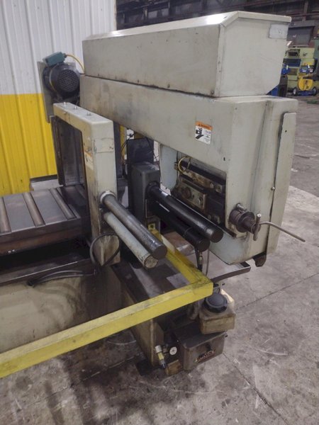 16" X 20" HYD MECH MODEL #S-23A SWIVEL MITRE HORIZONTAL AUTOMATIC BANDSAW: YOBRO #23905