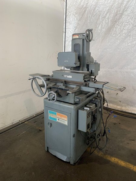 6" X 18" BOYAR SCHULTZ CHALLENGER H-618 SURFACE GRINDER. STOCK # 0873224