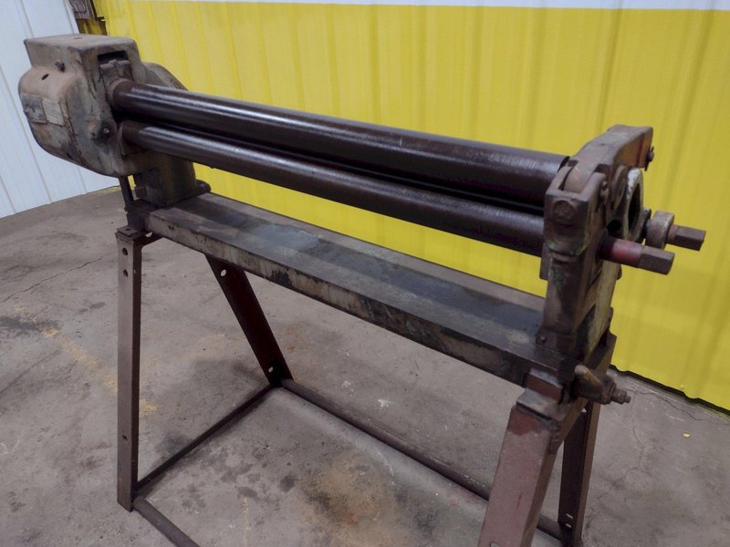 36" X 18 GAUGE PEXTO MODEL #390-F PLATE BENDING ROLL STOCK #18949