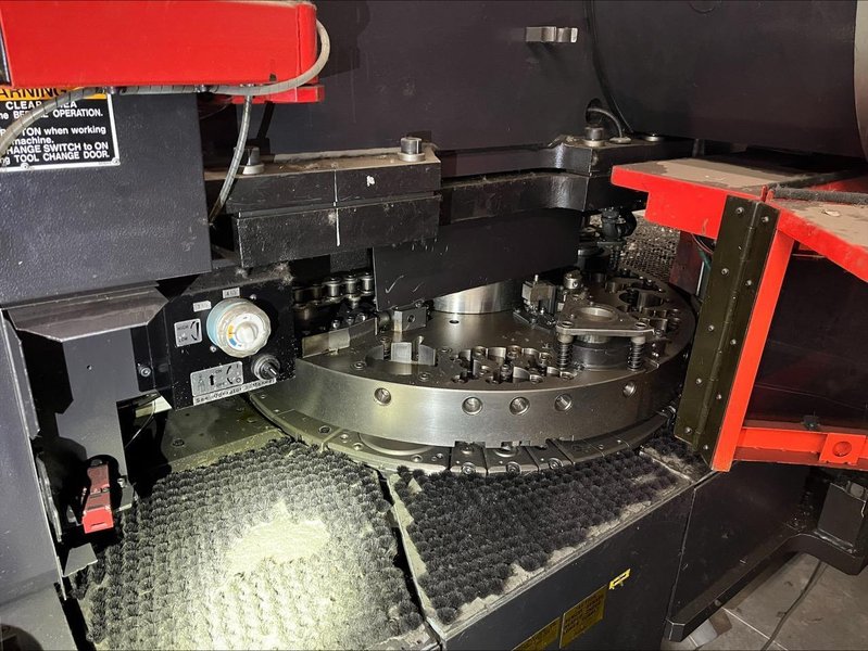22 Ton Amada EM2510NT Turret Punch, 2006