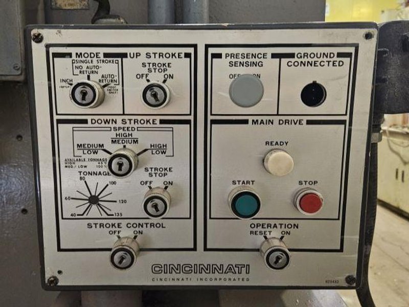 1981 Cincinnati 90CB X 8 Hydraulic Press Brake (#5855)