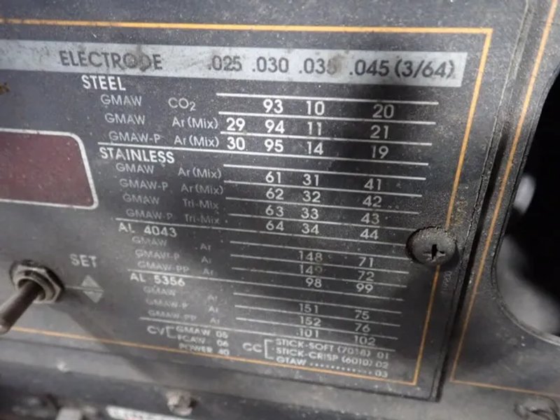 Lincoln Electric  350 A Welder  - Power Mig 350mp
