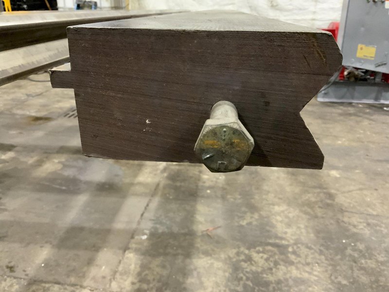 (SET OF TWO) 12' " OFFSET PRESS BRAKE DIES: STOCK # 73078