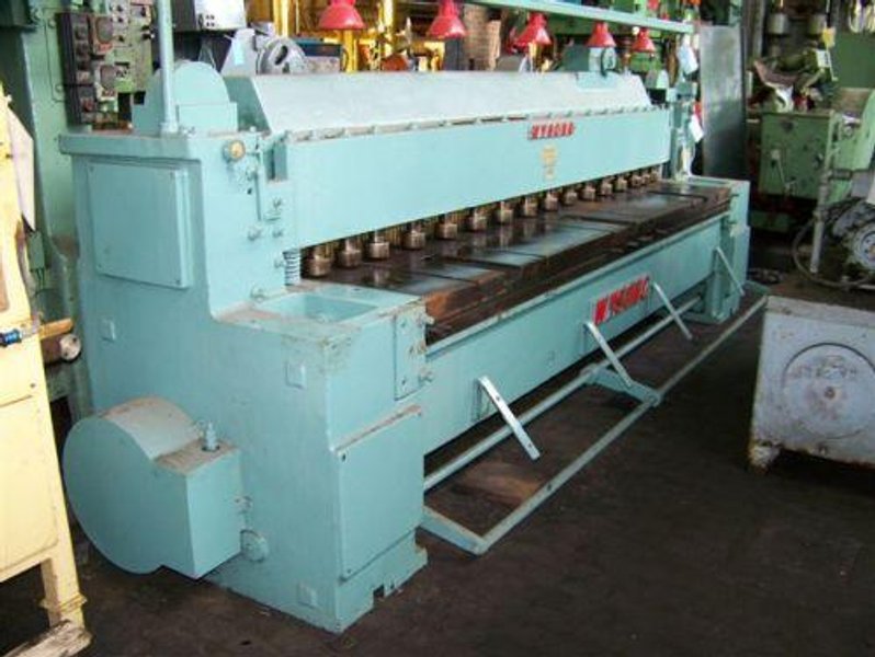 10 GA. X 10' WYSONG # 1010HD POWER SQUARING SHEAR