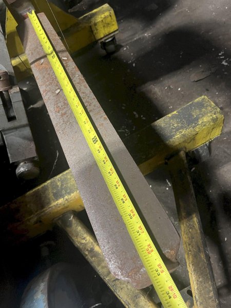 20,000 LB 10 TON x 30" WIDE BUSHMAN MODEL #624 COIL LIFTING C-HOOK: STOCK #14176