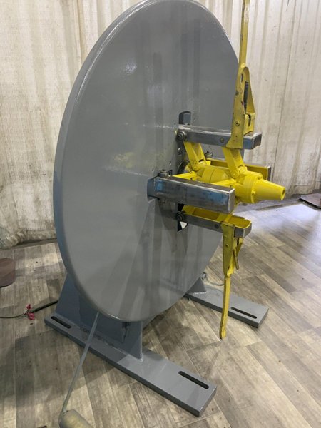 4,000 LB X 12" LITTELL MODEL #40-12 MOTORIZED COIL REEL: STOCK #81448
