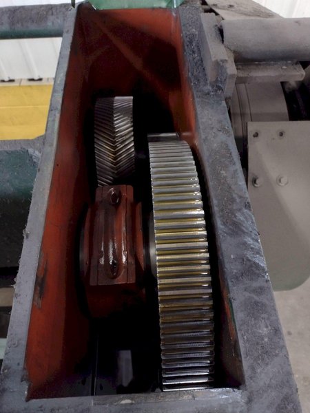 90 TON X 10' CHICAGO D&amp;K MODEL #810-L MECHANICAL BRAKE WITH AIR CLUTCH: STOCK 16343
