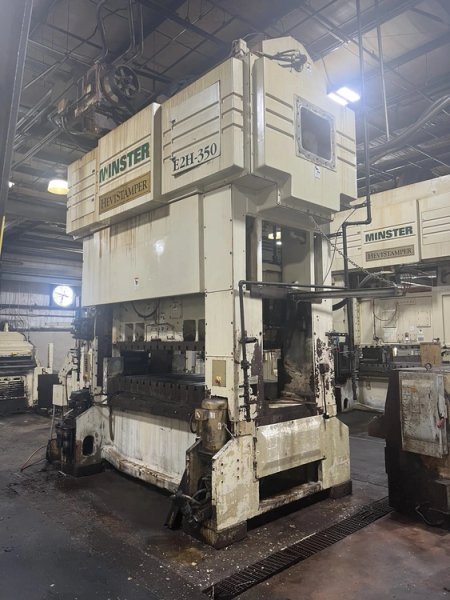 MINSTER E2H-350-86X47 SSDC PRESS, s/n 29921, STOCK# 14384J