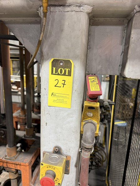 2019 Sinto 2 line mold handling system for tag# 26 Sinto 21 molds per side, mold transfers, hydraulic system and controls, weights and jackets, weight and jacket shifter, mold push off