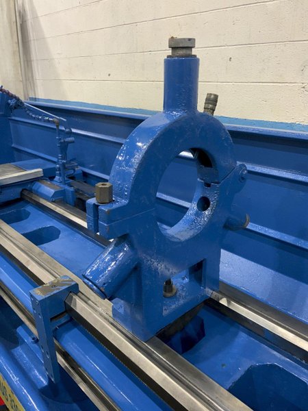 26" X 118" KNUTH MODEL SINUS 330/3000D GAP BED ENGINE LATHE: STOCK #80573