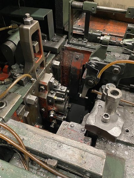 1/4" Nakashimada Model PF-630 Two Die Three Blow Cold Header