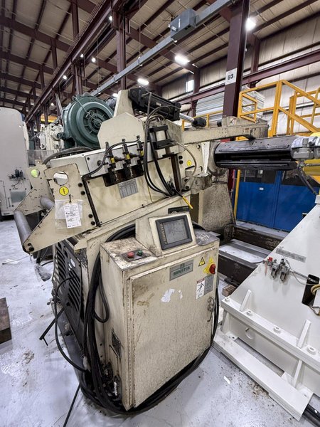 24,000 lbs. x 32" Width Minster Coil Reel and Minster Powered Straightener,  Model#MRH20-38S &amp; MSH30-32-7, Year 2007