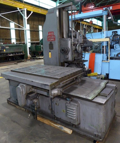 4B-60 DeVlieg Jigmil, 36" x 60" Tbl., 50 Taper, 48" Vert., 10 HP, Low Price