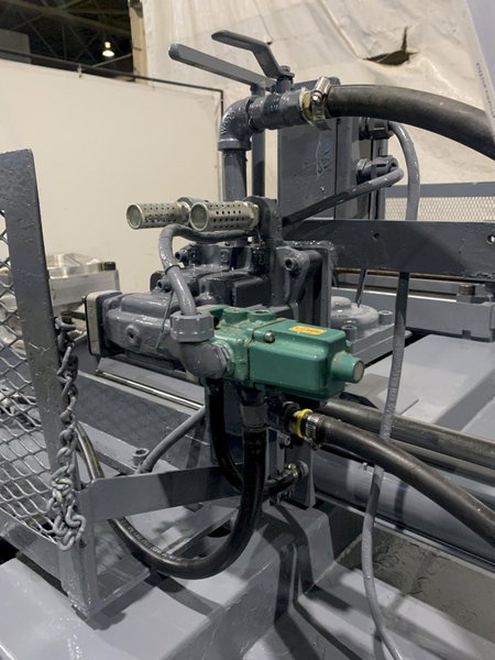 60" X .190" DALLAS 2D-400 AIR FEEDER WITH POWERED PINCH ROLLS. STOCK # 1247223