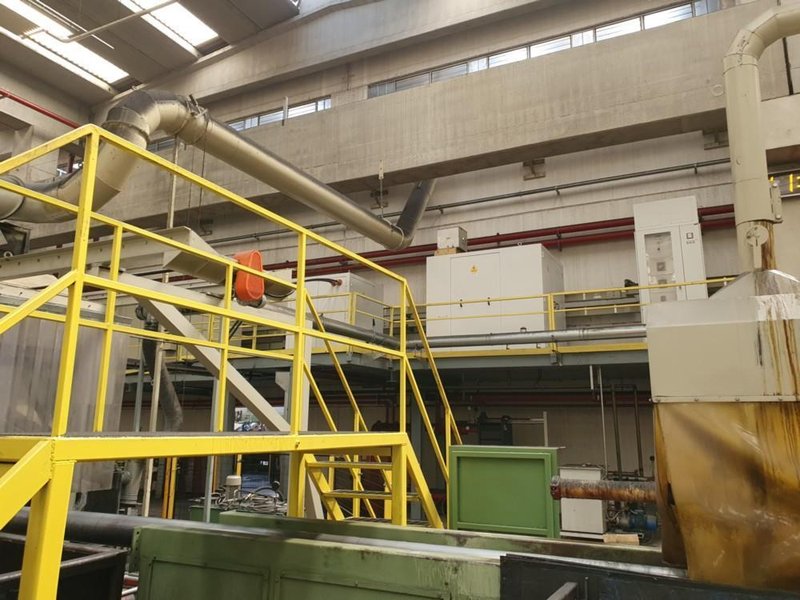 12" OD x 8mm wall OME Tube Mill