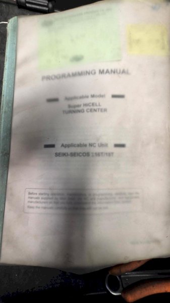 Mori Seiki Hitech Super Hicell 250 Multi Axis Lathe, 2003 – Sub Spindle, Live Tooling