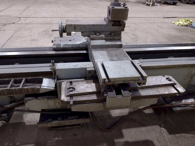 38" X 120" POREBA MODEL TPL-90/M *** 12" HOLLOW SPINDLE *** ENGINE LATHE: STOCK #18538