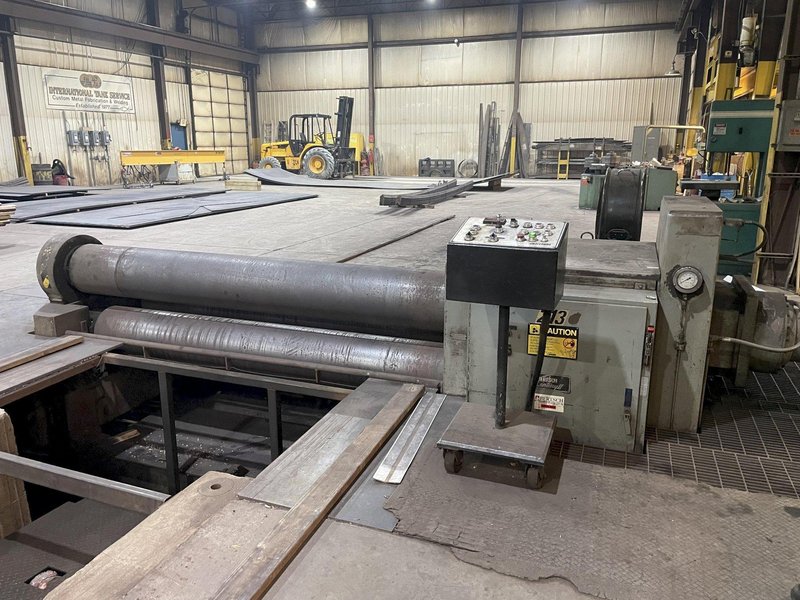 10' X 1-3/16" BERTSCH CENTURY II HYDRAULIC PLATE ROLL: STOCK #14196