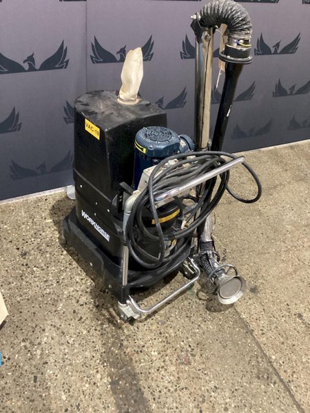 RUWAC DS1000-EX EXPLOSION PROOF INDUSTRIAL VACUUM USED WITH HOSE