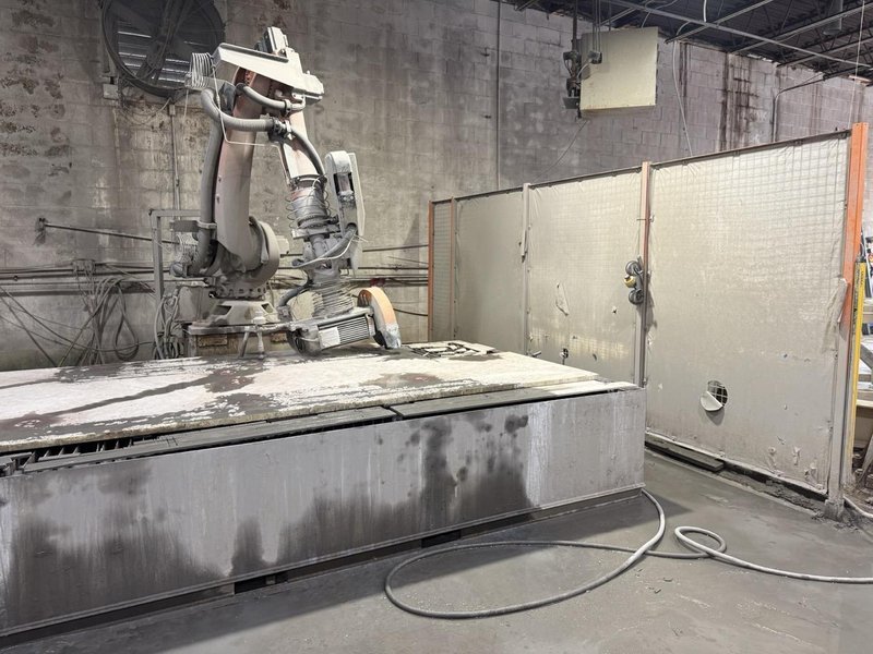 90″ x 144″ BACA Systems Robo SawJet RS201 Waterjet, 2018 – Laser Measuring &amp; Vacuum Lifter