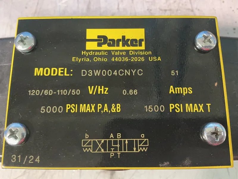 Parker  Hydraulic Valve  - D3w004cnyc