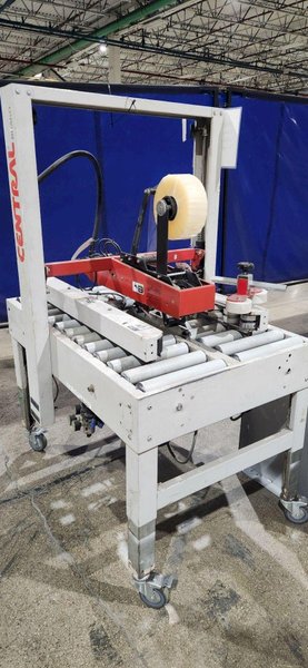 CENTRAL PRODUCTS CARTON SEALING TAPE SYSTEM CP-622 PN: 9622R 110V 1 PH USED
