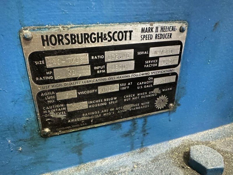 12" X 12" RUESCH 2 HIGH ROLLING MILL Stock # 14280