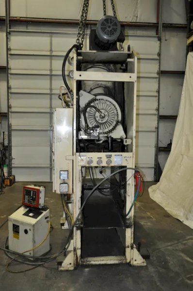 STAMTEC 88 TON GAP FRAME PRESS, S/N S70625, STOCK# 14172J
