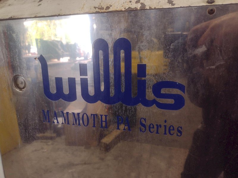 40" X 120" WILLIS MODEL #PA4010030 HOLLOW SPINDLE ENGINE LATHE, 10" HOLE, MAMMOTH SERIES, NEW 2009: STOCK #22267