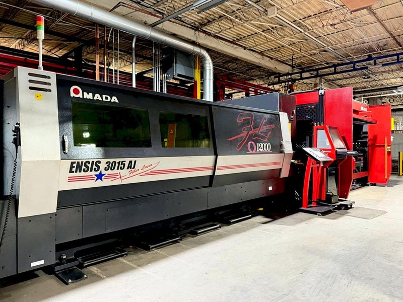 Amada Ensis 3015 AJ 12KW Fiber w/ Automation