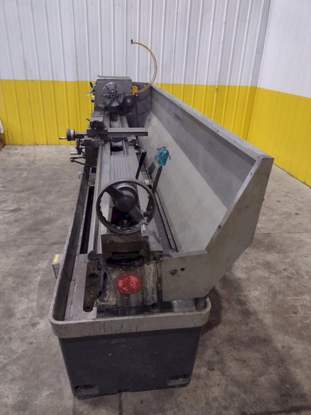 21" x 120" CLAUSING COLCHESTER MODEL #21 ENGINE LATHE 3.5" SPINDLE HOLE: YOBRO #24560