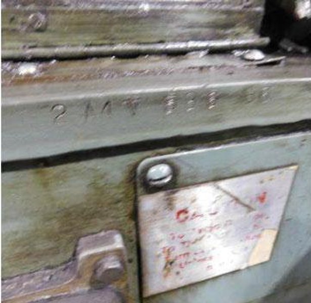 .125" - .312" Shuster Model 2A4V Wire Straighten &amp; Cut Machine  (14581)