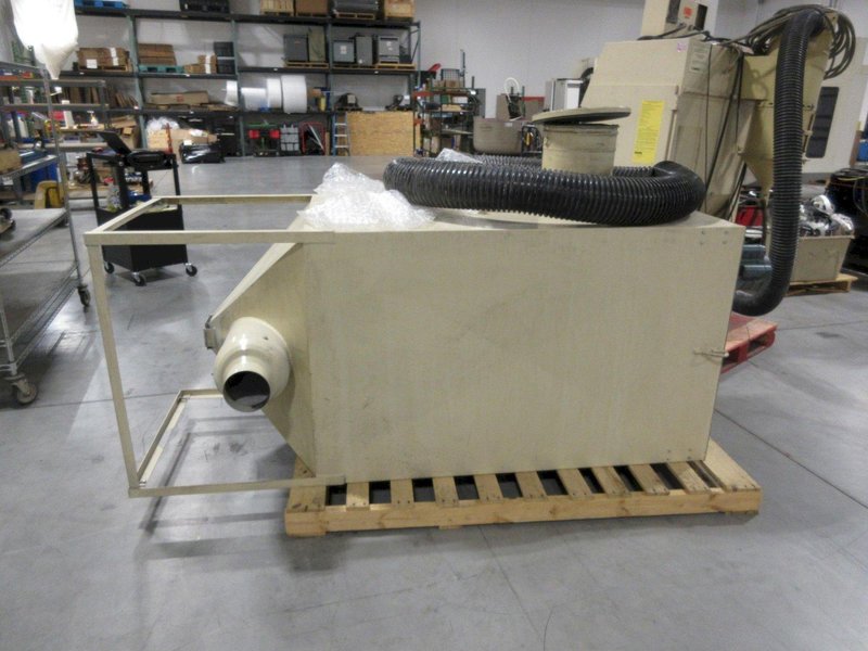 Empire Pro-Finish 2636 Abrasive Air Blast Cabinet with DCM-200 Standing Reclaim Unit- Auction Item
