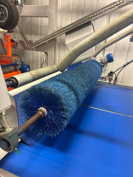 Automated Fruit Packing Line – Durand-Wayland + Elisam – Bin Tipper, Sizer, Optical Sorter – 2021