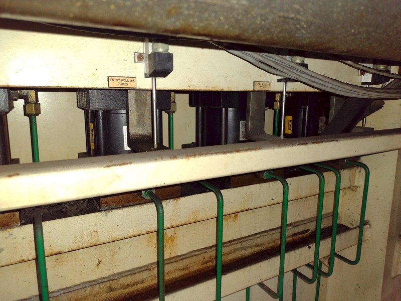 52" x .030" BRADBURY 5 HI 17 ROLL PRECISION LEVELER: STOCK 22669