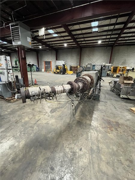 Black Clawson Used 6XTR 6" Single Screw Extruder