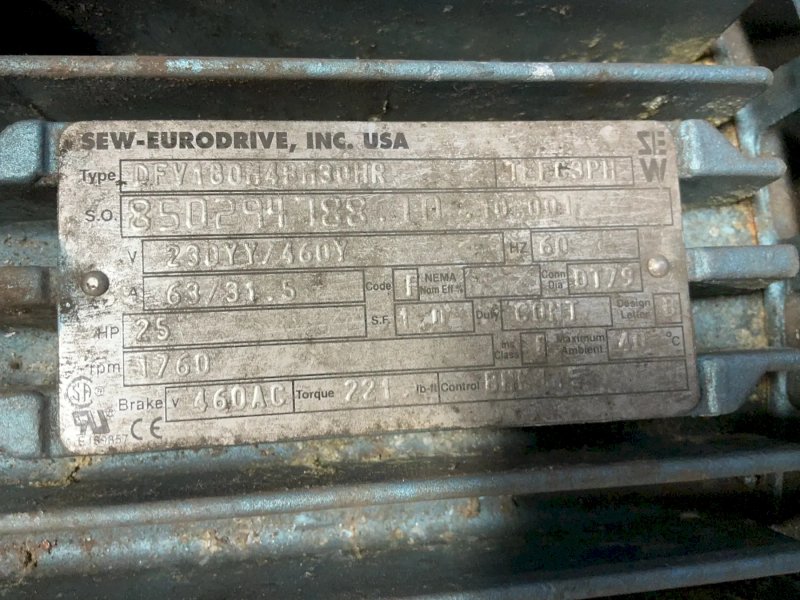 Sew-eurodrive 25 Hp Gear Drive
