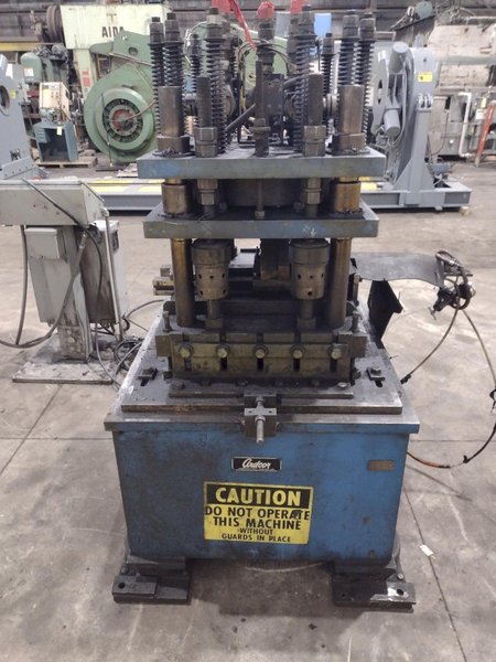 20 TON AIRAM PNEUMATIC 4 POST CUTOFF PRESS: YOBRO #24842