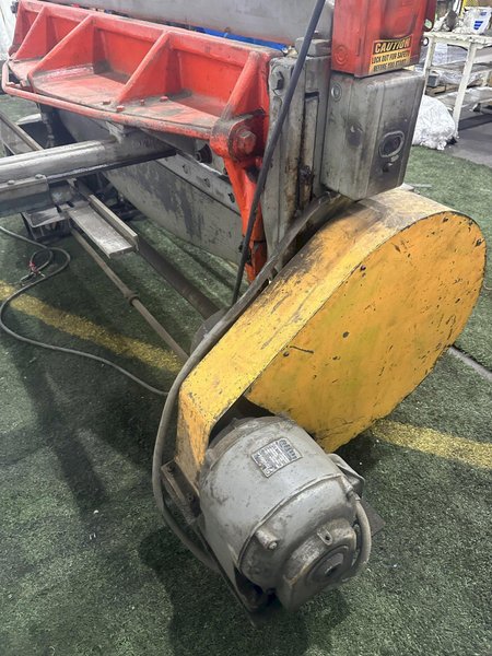 72"X 12 GAUGE WYSONG POWER SQUARING SHEAR: STOCK #77485