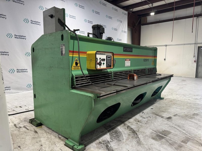 1/4″ x 10′ ACCURSHEAR 625010 HYDRAULIC SHEAR, 1995