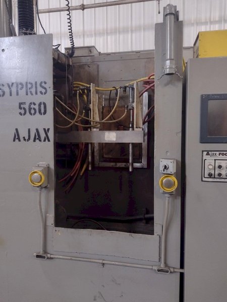 250 KW AJAX TOCCO "PACER" INDUCTION HARDENING SCANNER SYSTEM WITH MAGNESCAN QS CONTROLS: STOCK #16063