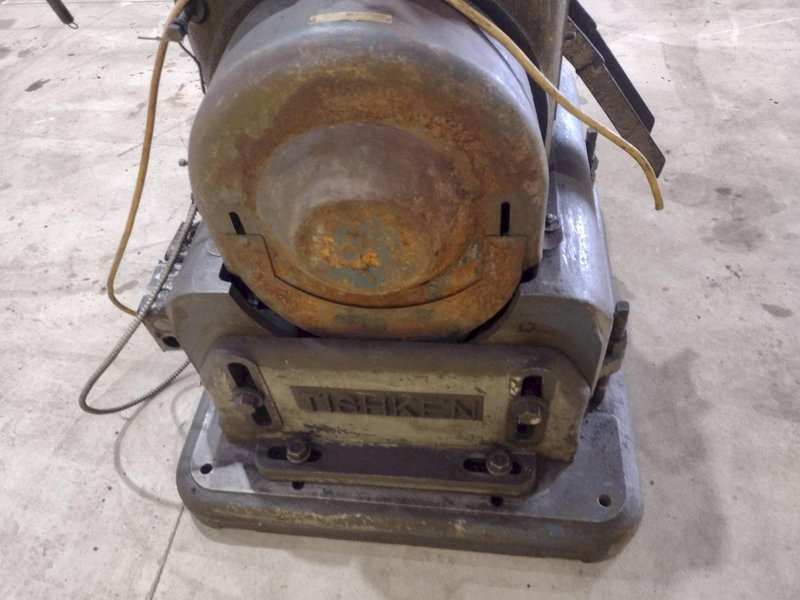 12 TON X 2 POST TISHKEN MODEL #4HW MECHANICAL ROLLFORM CUTOFF PRESS: STOCK #20530