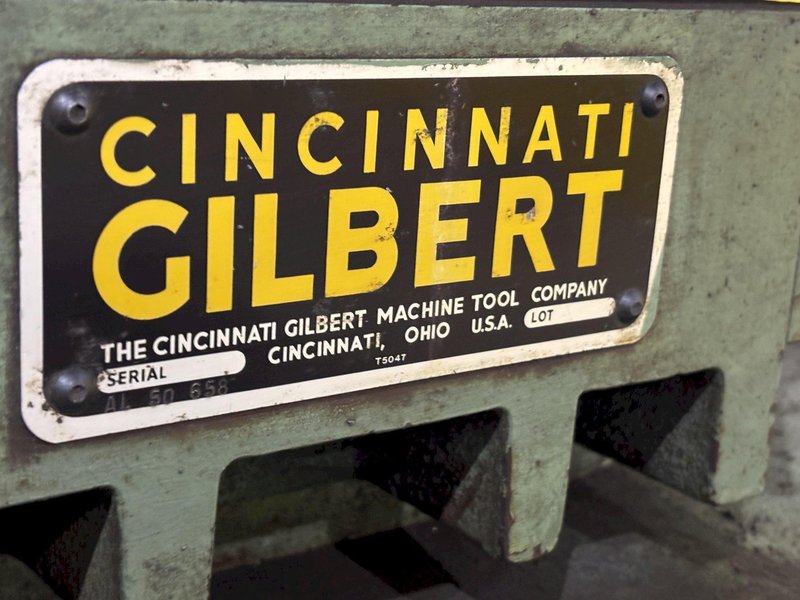 60" X 60" CINCINNATI GILBERT ROTARY TABLE W/ 60" POWER TRAVEL: STOCK #23585